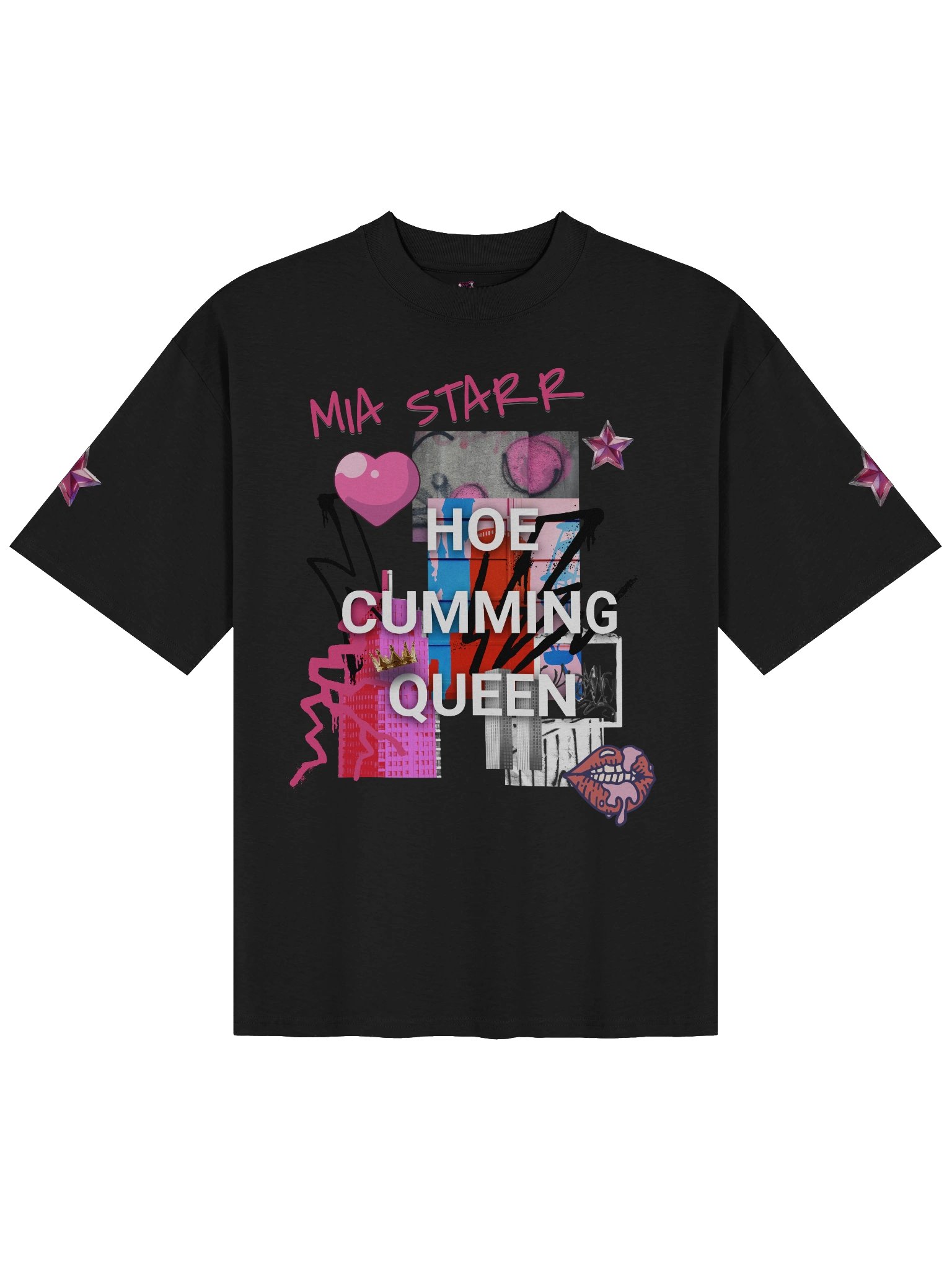 Hoe Cumming Queen Shirt (Black) product image (1)