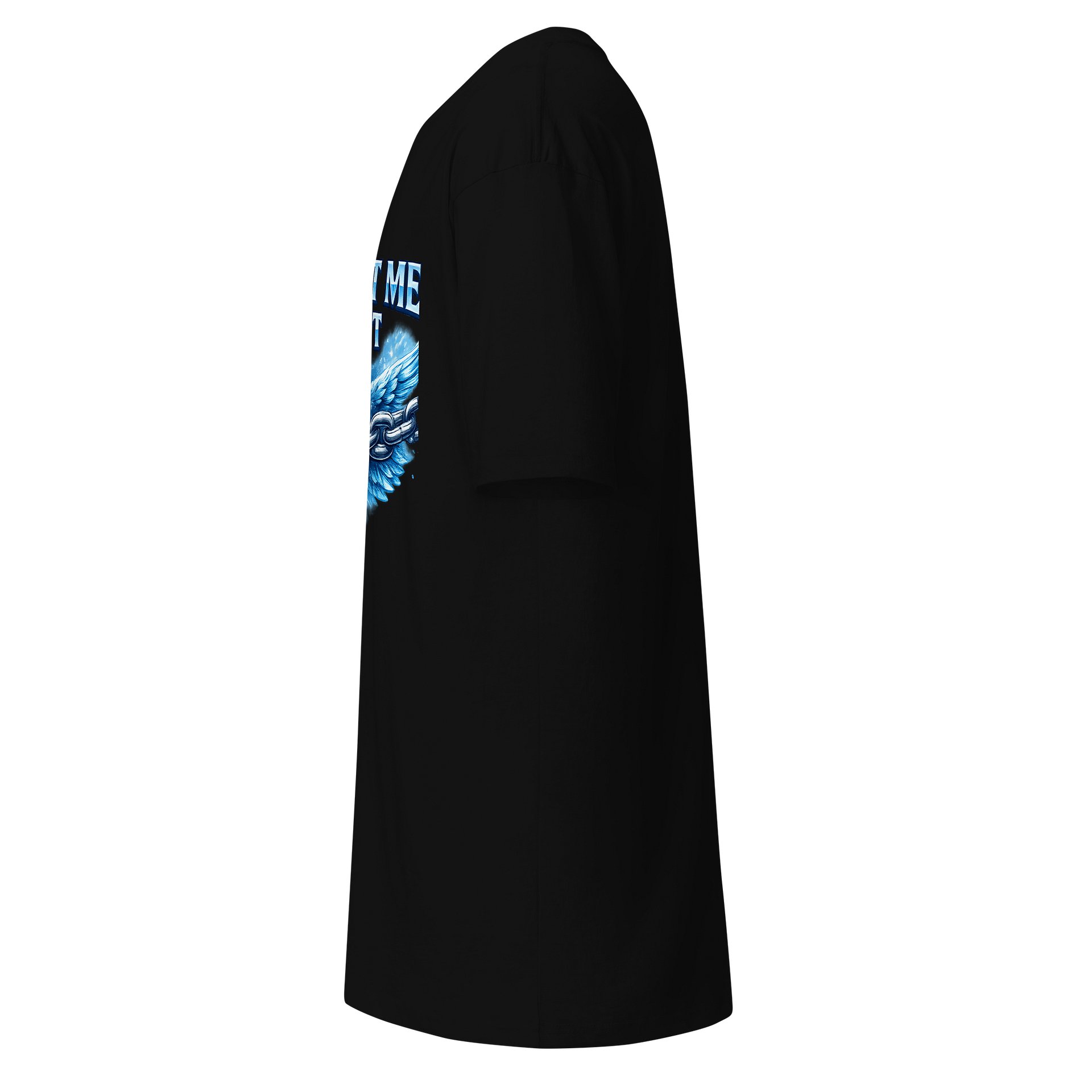 God Brought Me Through It Black Tee product image (3)