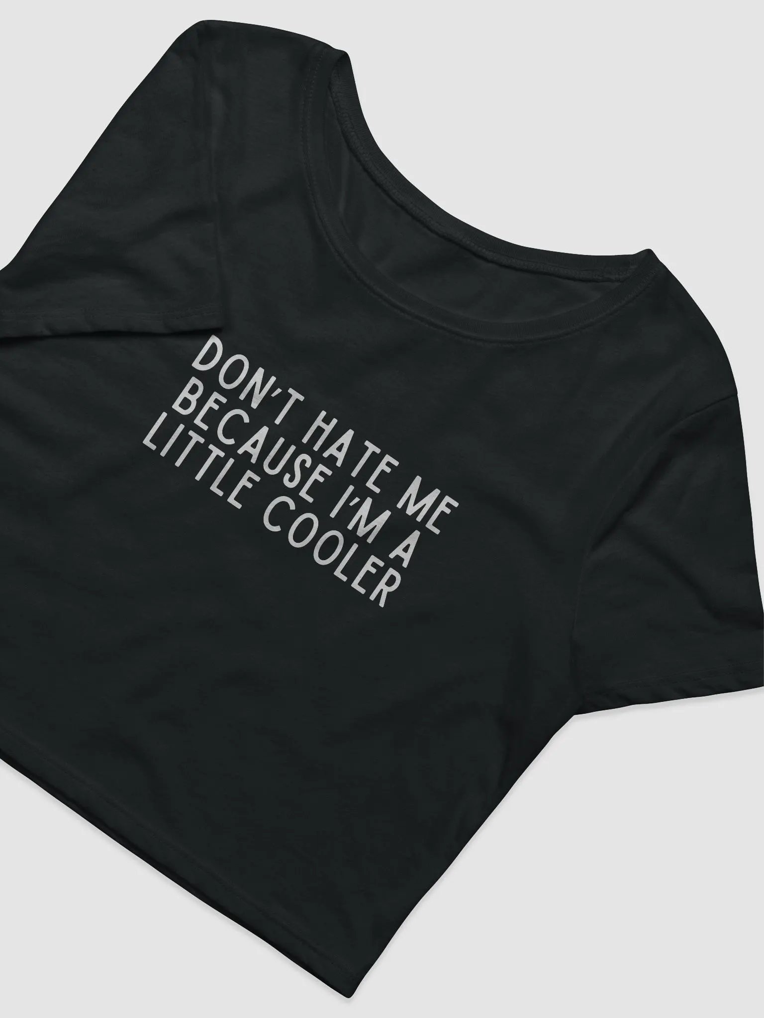 Don't Hate Me Crop Tee product image (2)