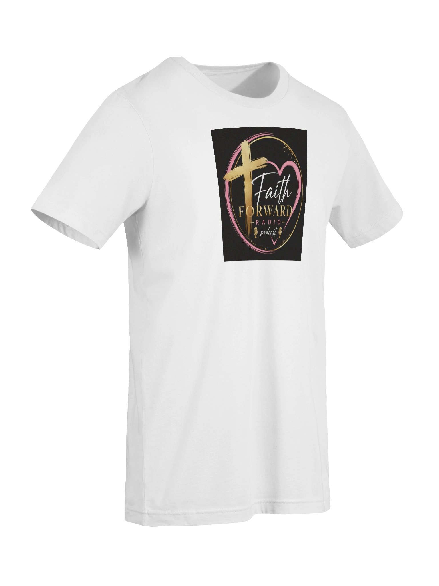 Faith Forward Radio Cotton Tee product image (7)