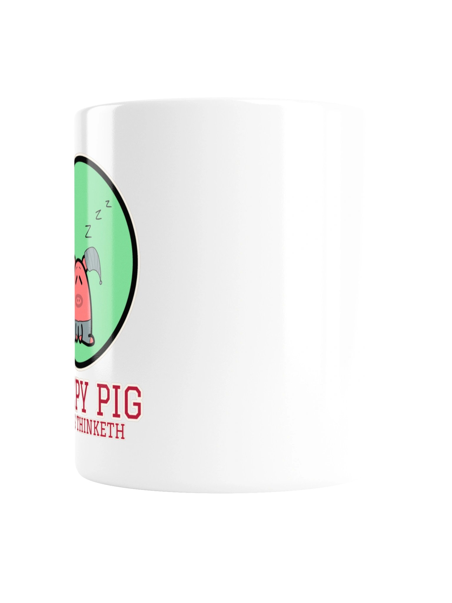 Sleepy Pig Mug | As a Pig Thinketh product image (5)