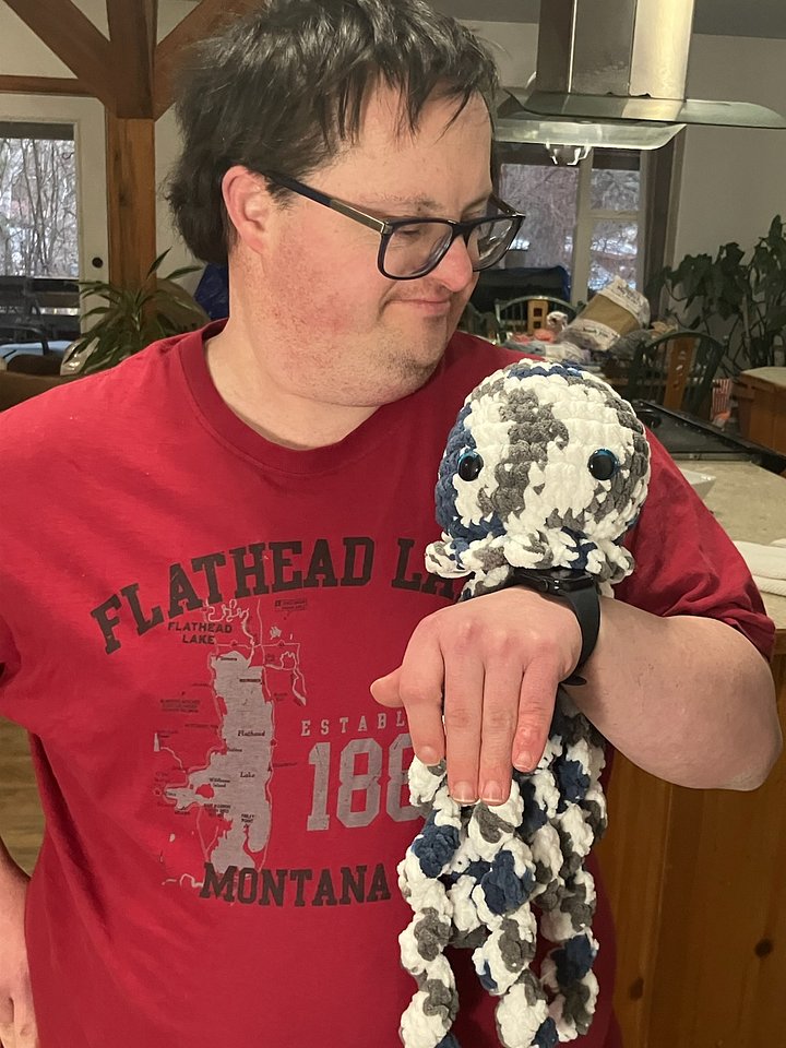 Seafoam Dancer- Sensory Plush Jellyfish product image (1)