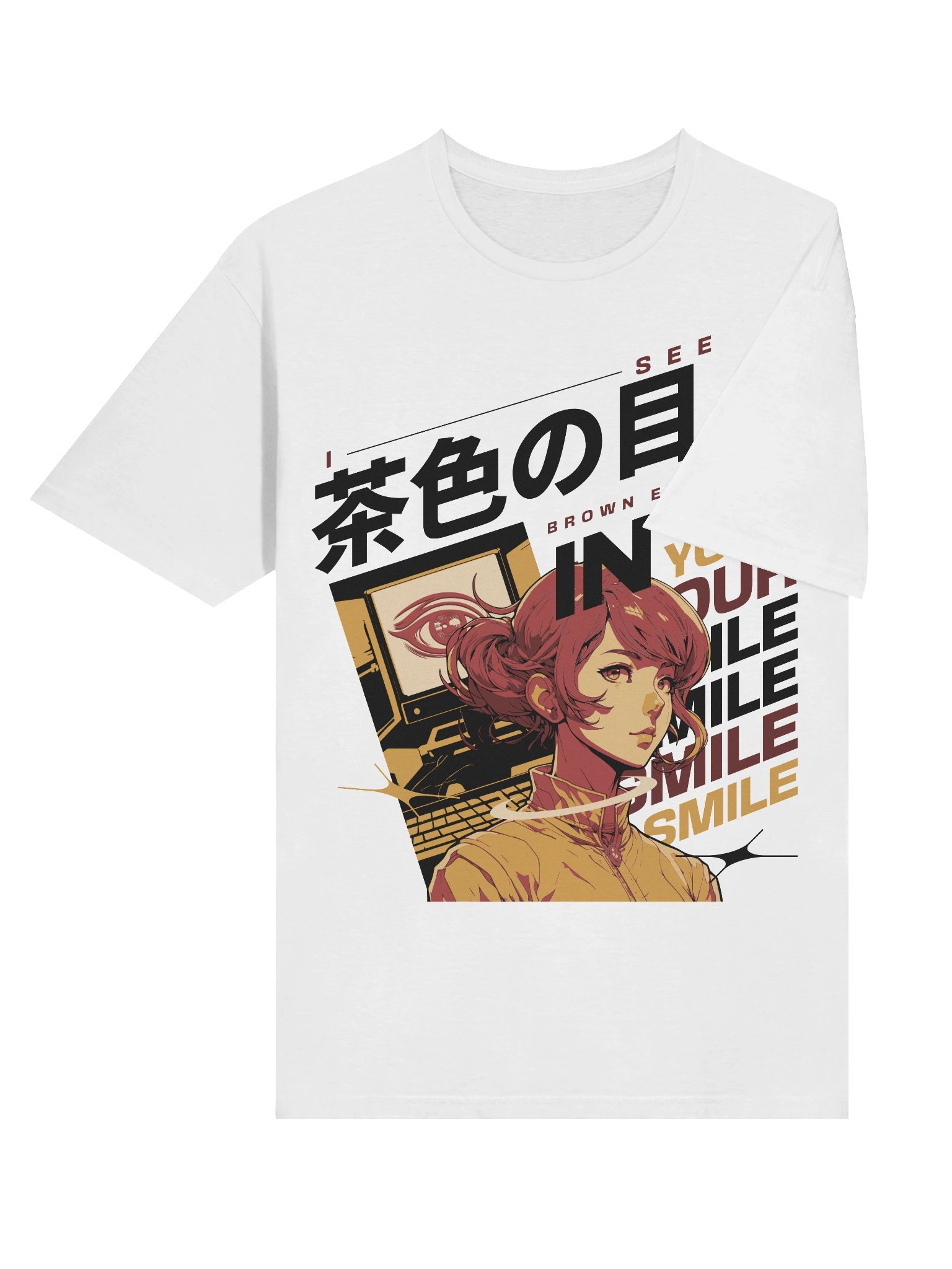 Brown Eyes In Your Smile T-Shirt - Gildan Softstyle product image (11)
