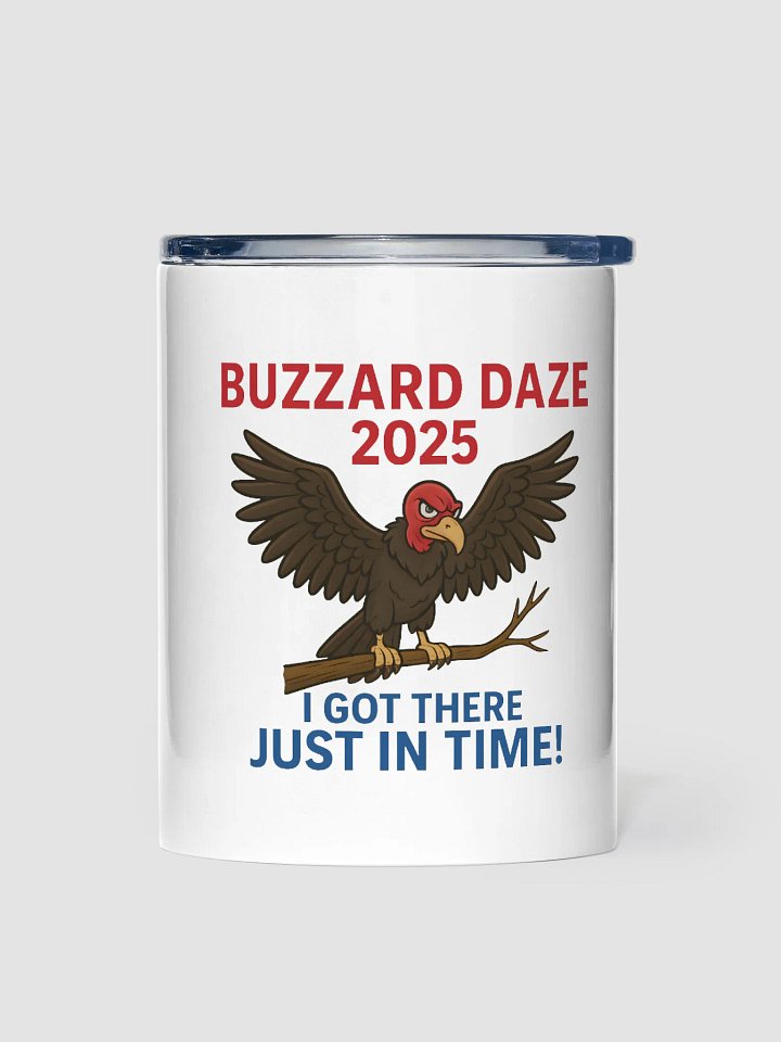 Buzzard Daze 10oz Stainless Steel Tumbler product image (1)