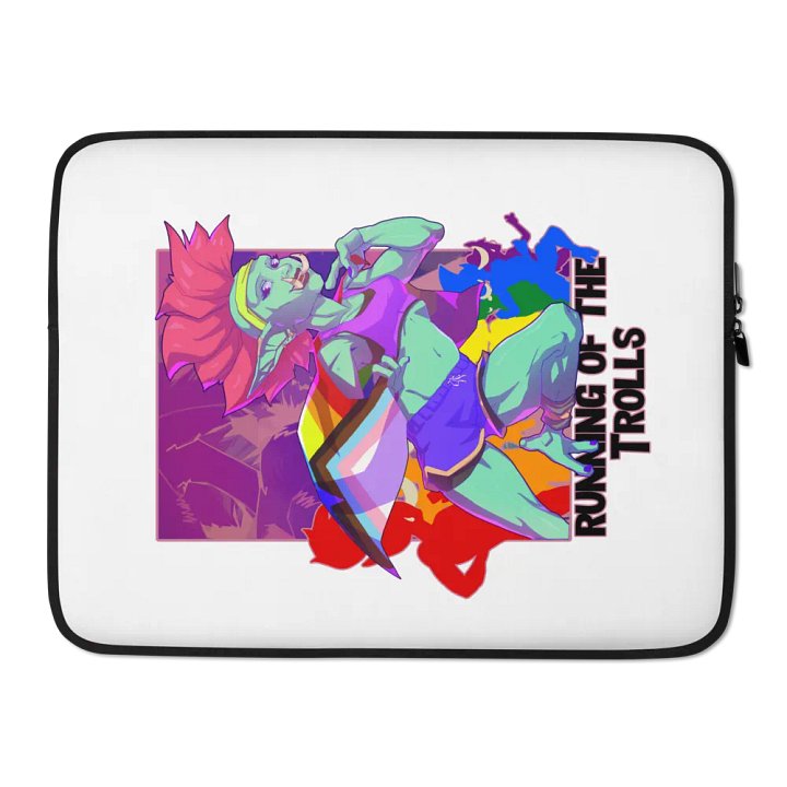 Troll Racer 15' Laptop Sleeve - by Eggu product image (1)