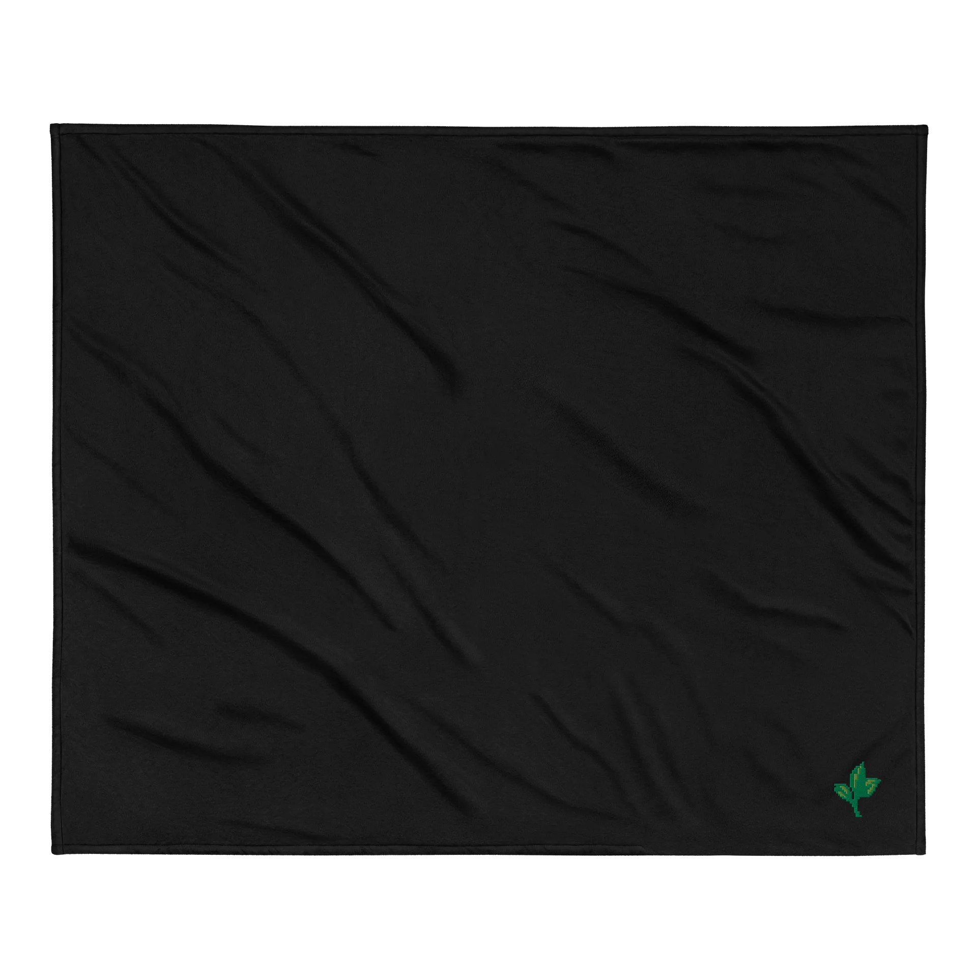 Embroidered Basil Blanket product image (2)
