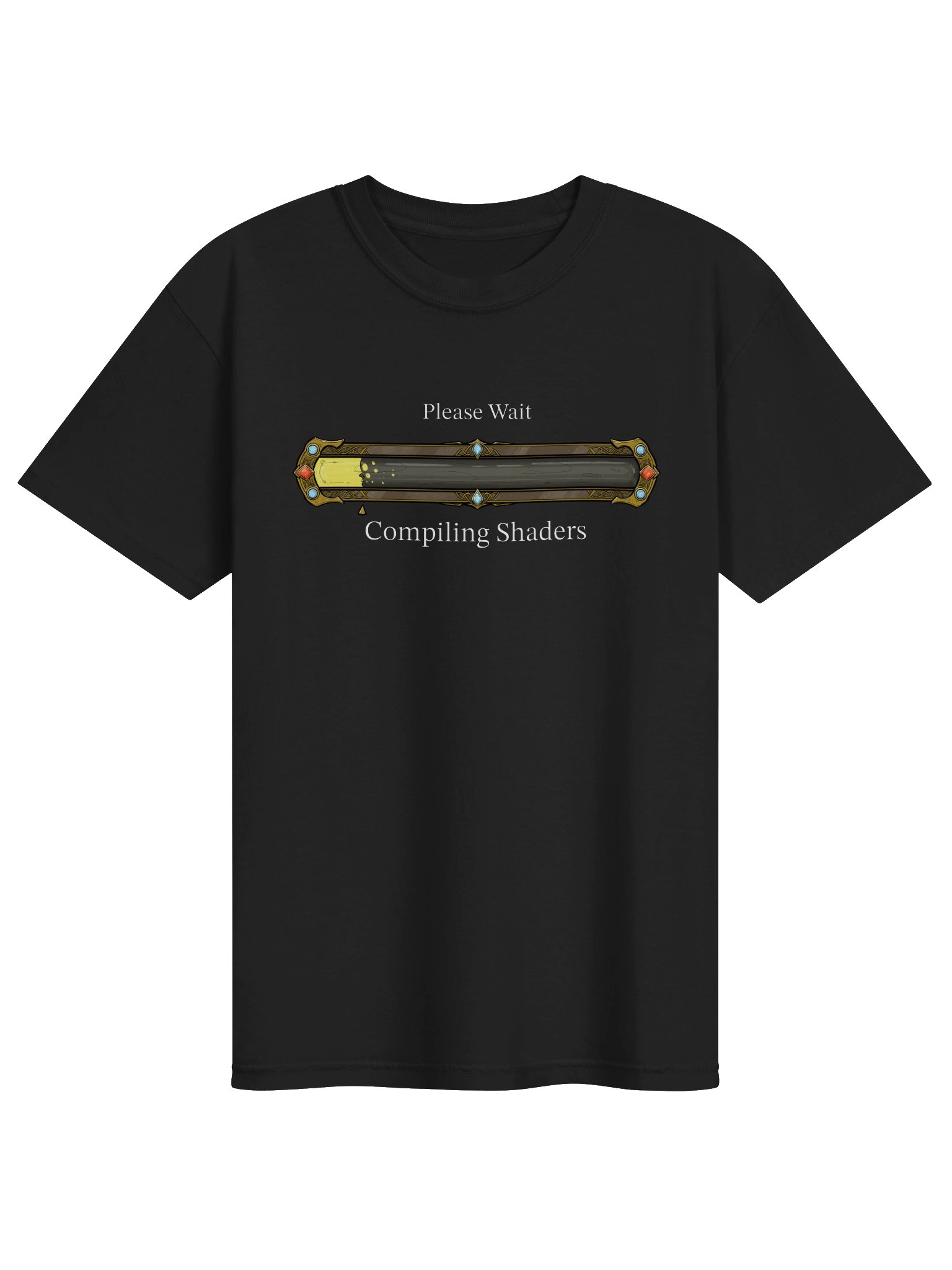 Compiling Shaders T-shirt, by Scott Johnson product image (1)