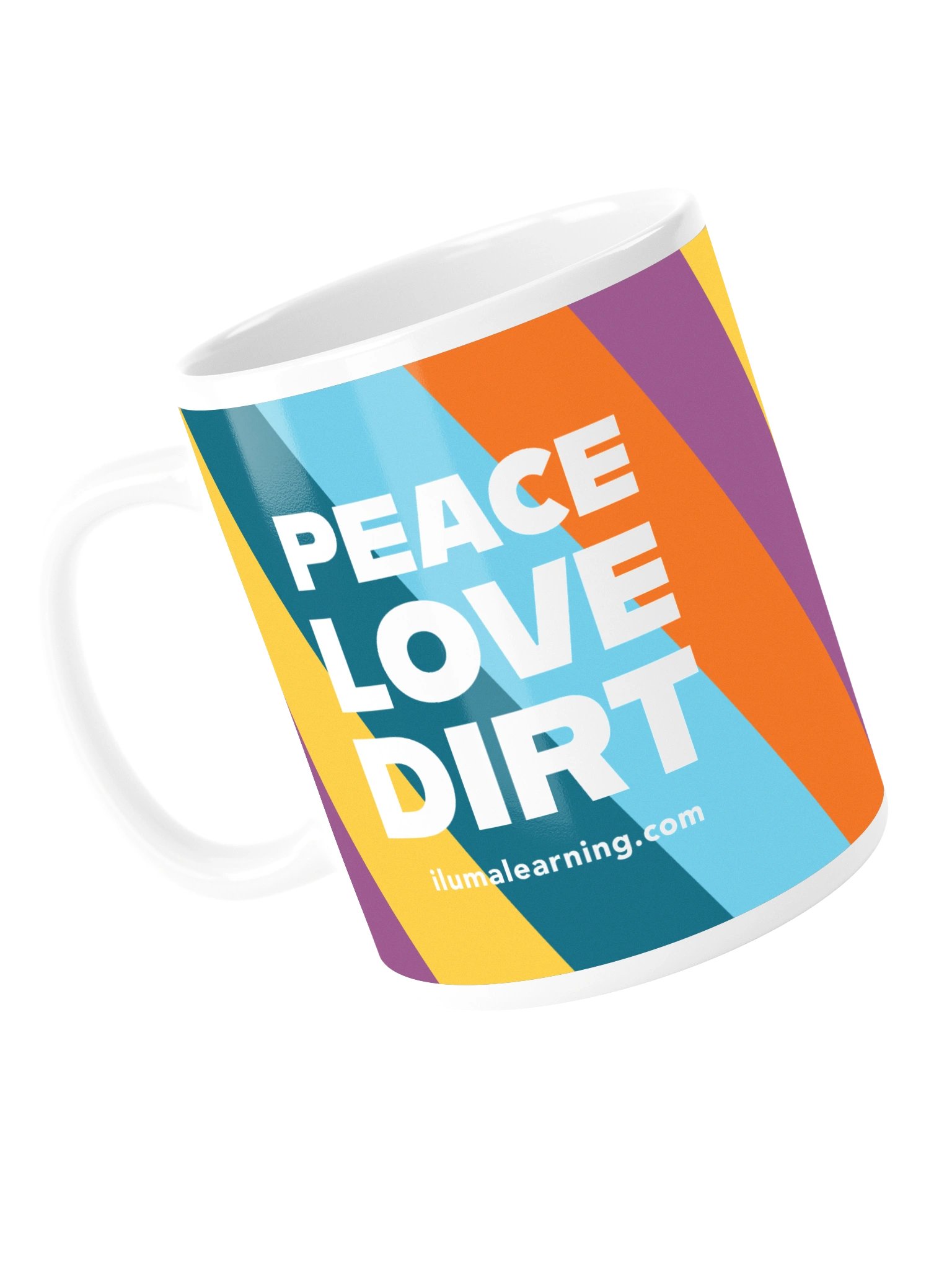 PEACE LOVE DIRT Mug product image (15)