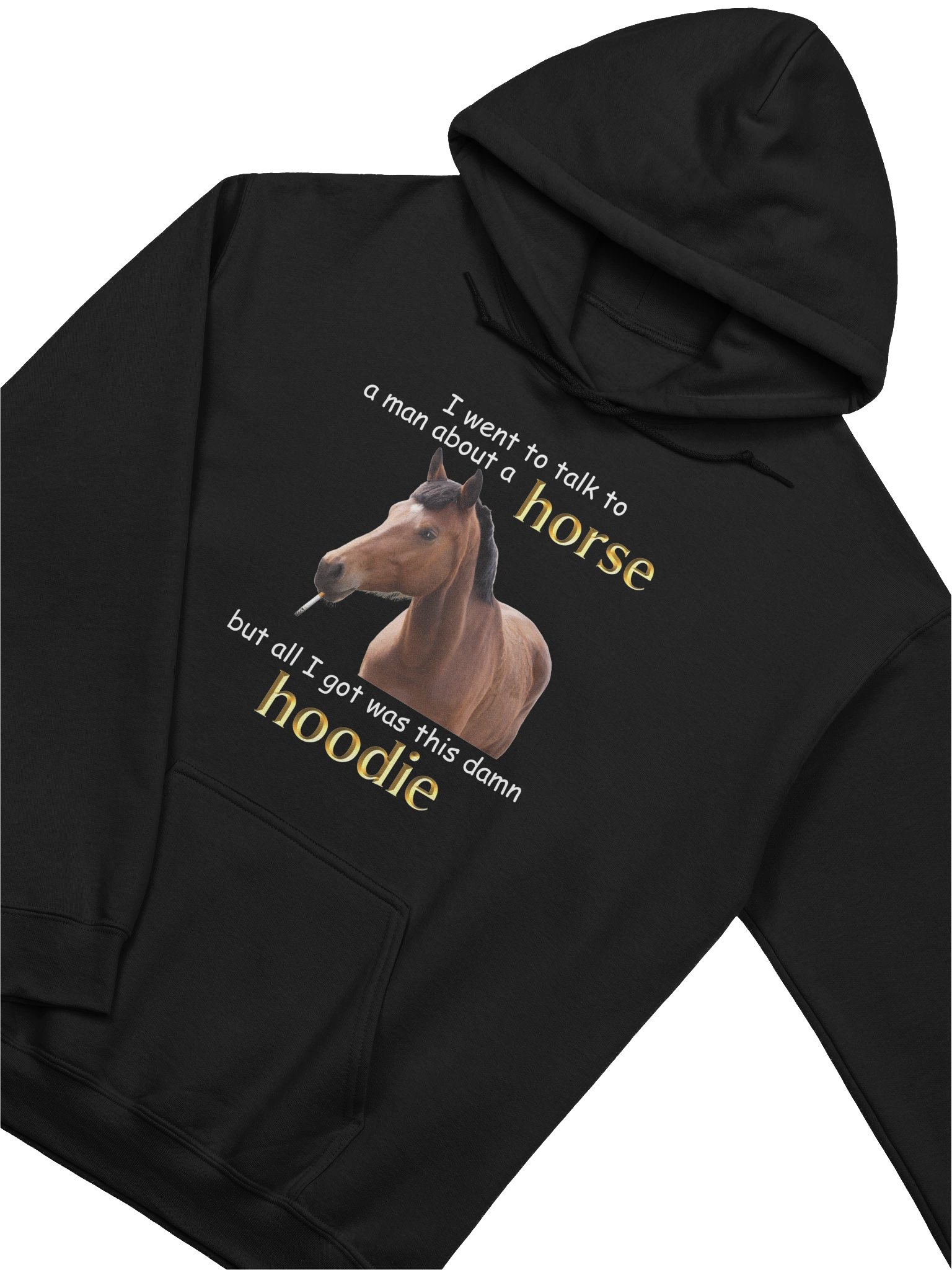 Horse Meeting Gone Wrong Hoodie product image (3)