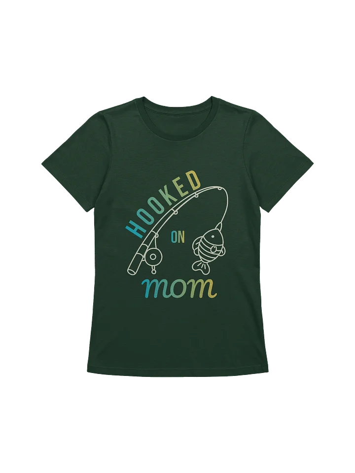 Hooked on Mom Fishing Shirt – Gift for Fishing Moms product image (1)