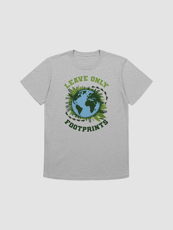 Leave Only Footprints, Care for Our Planet Tee product image (1)