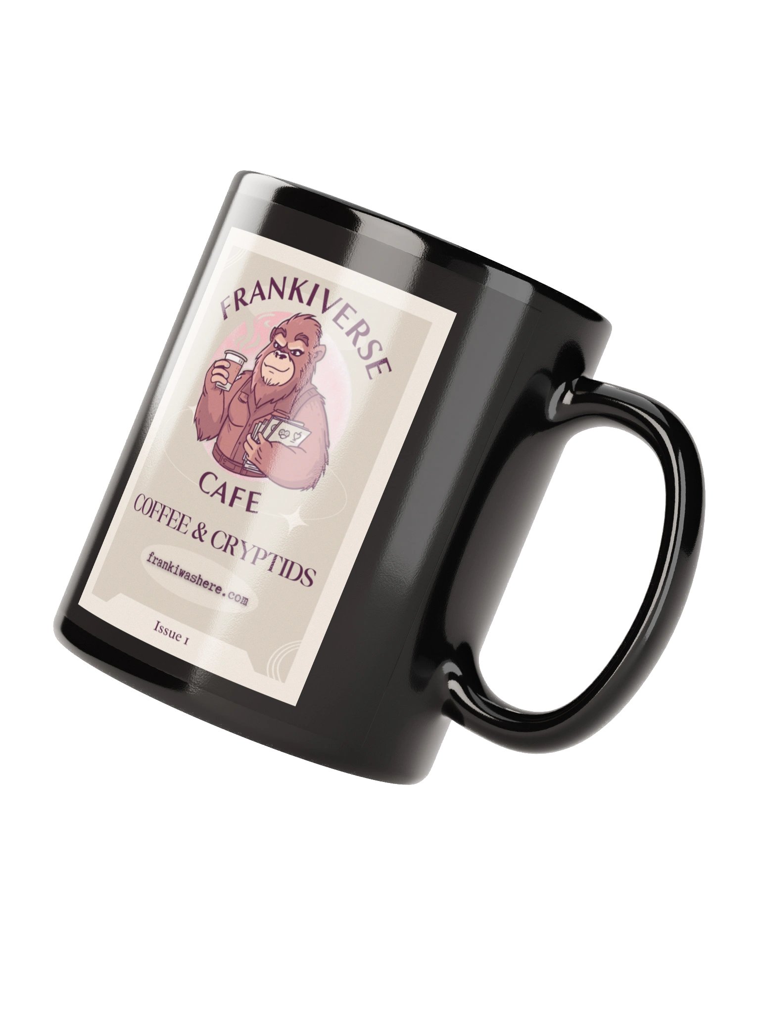 Coffee & Cryptids Mug | FrankiVerse Cafe Merch product image (4)