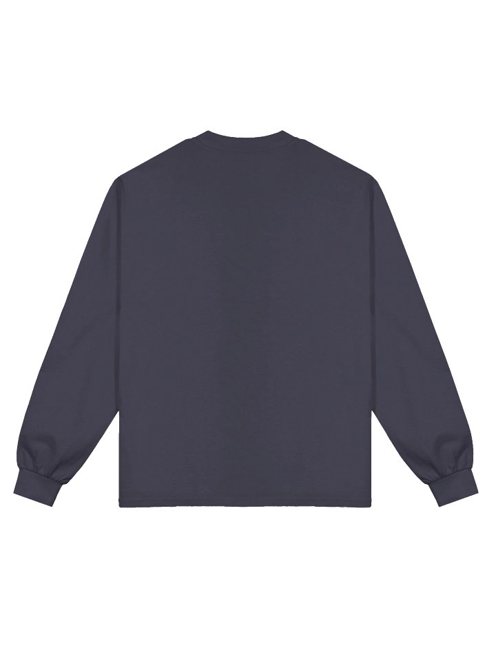 Bubbly and a B (pink shadow design) heavyweight long-sleeve product image (8)