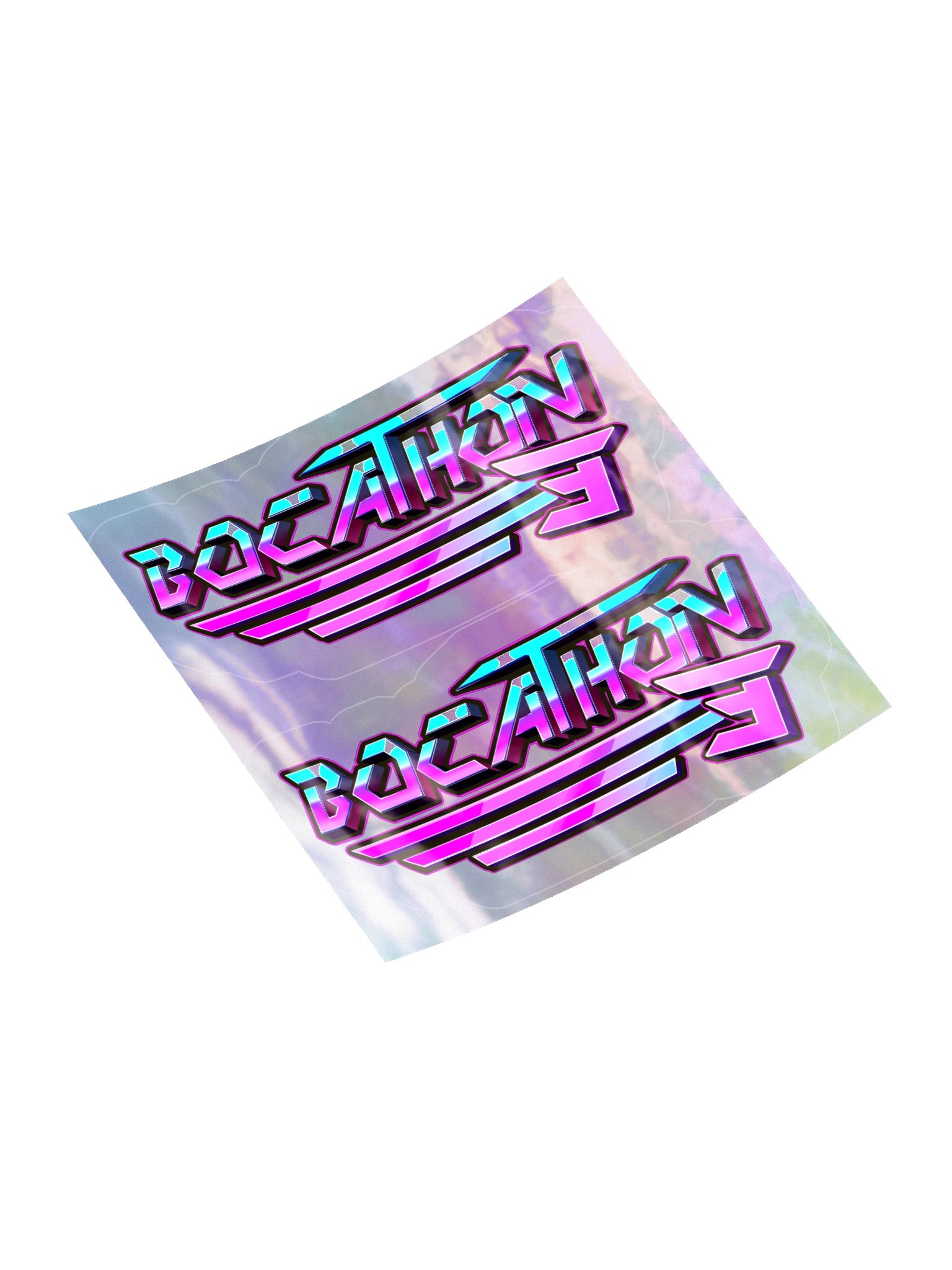 Bocathon 3 Holo Sticker product image (4)