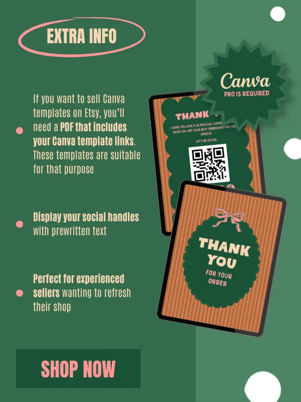 Coquette Christmas Thank You Cards for Customers product image (10)