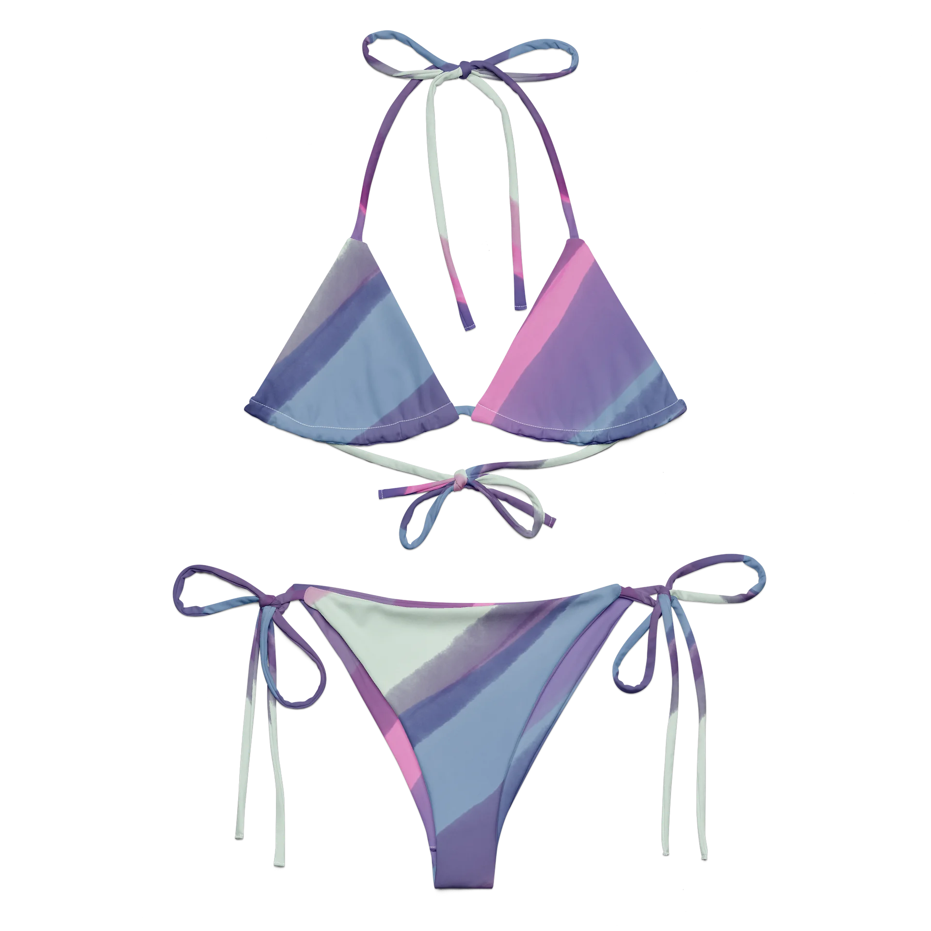 His House String Bikini Set - Painted Sunset product image (9)