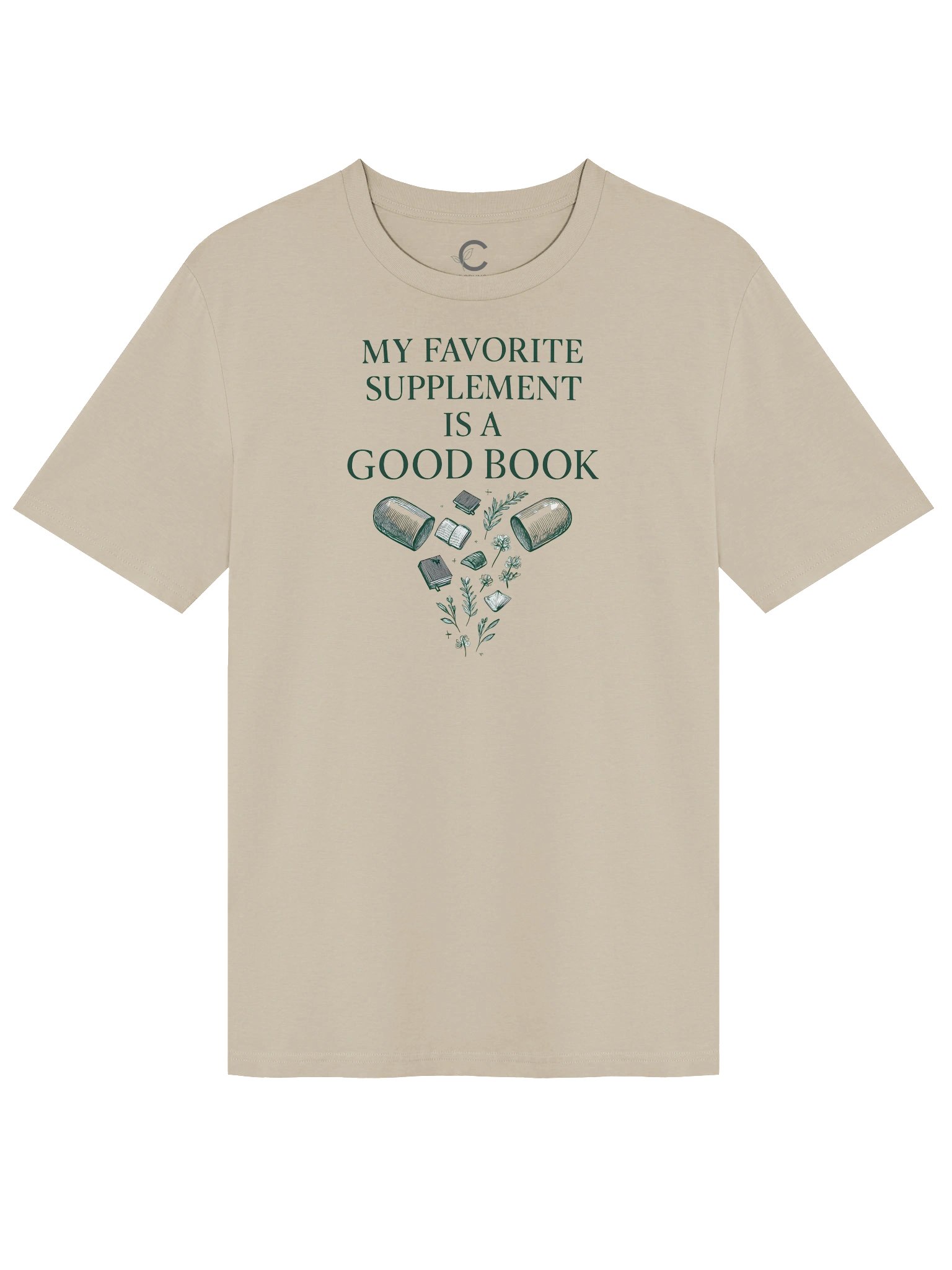 Good Book Supplement Organic T-Shirt product image (6)