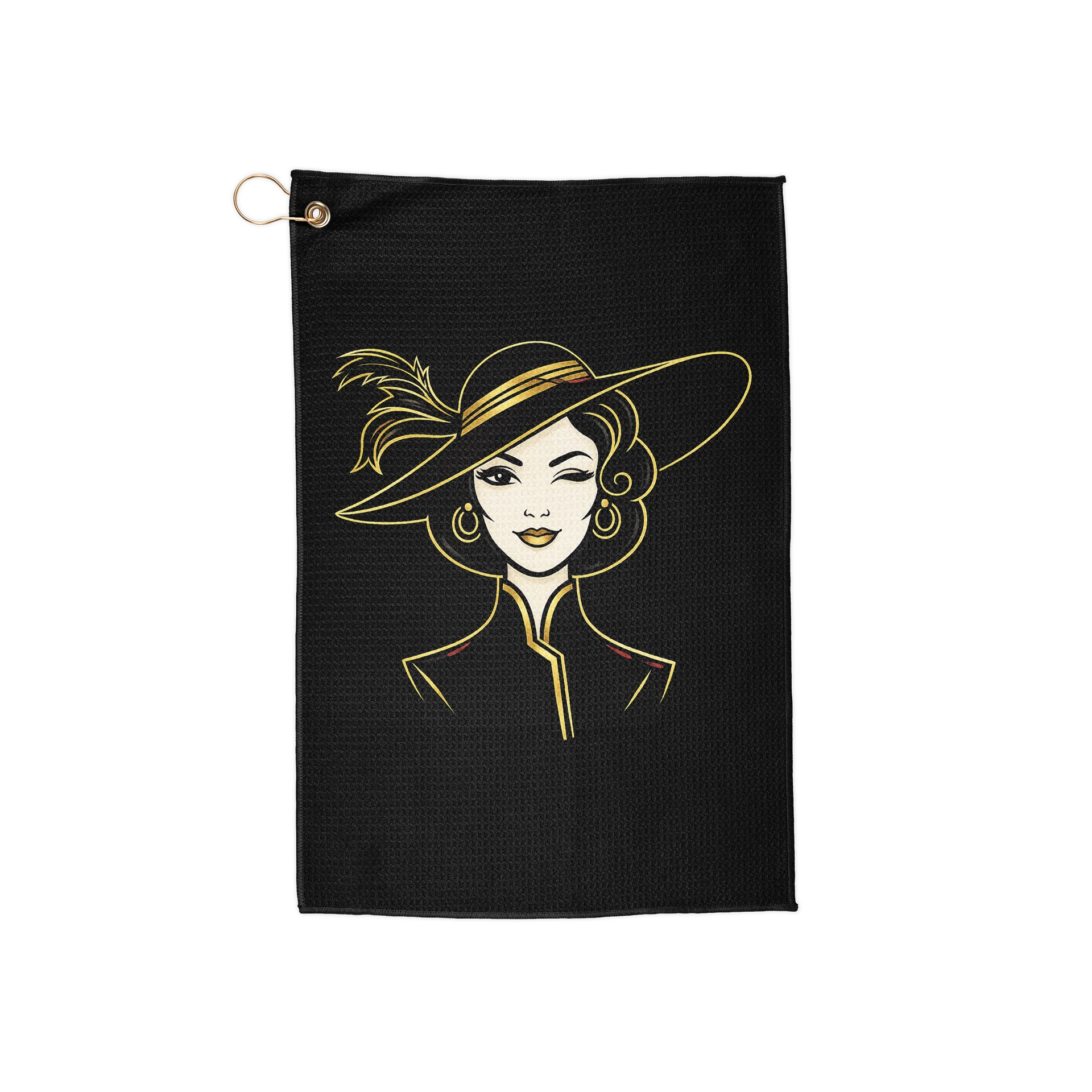 Women Farting Golf Towel product image (1)