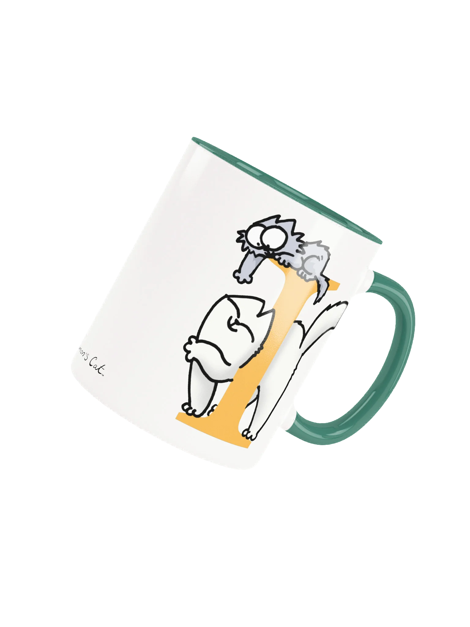 Cat Monogram Mug - I product image (4)