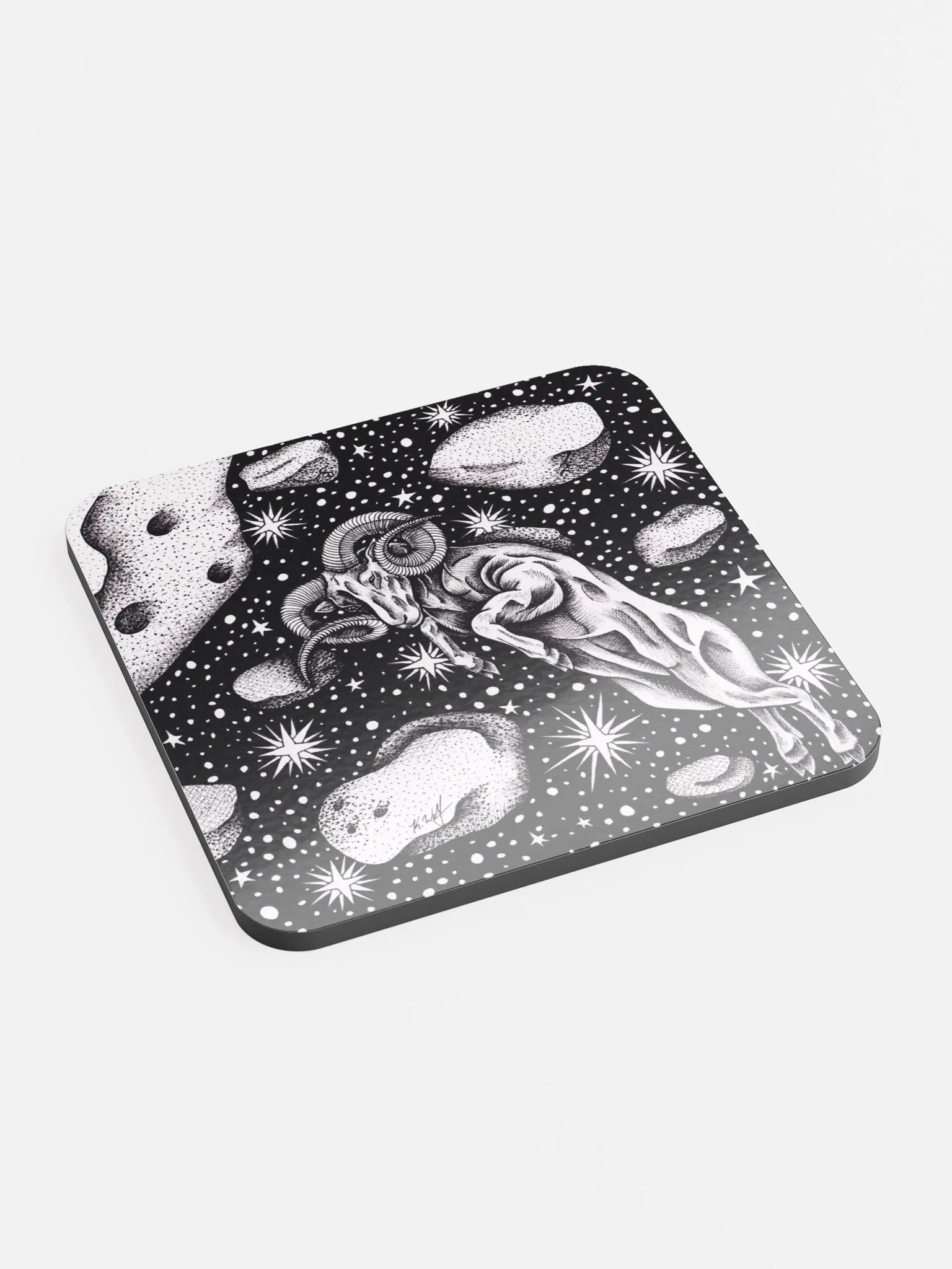 Aries Zodiac coaster product image (2)