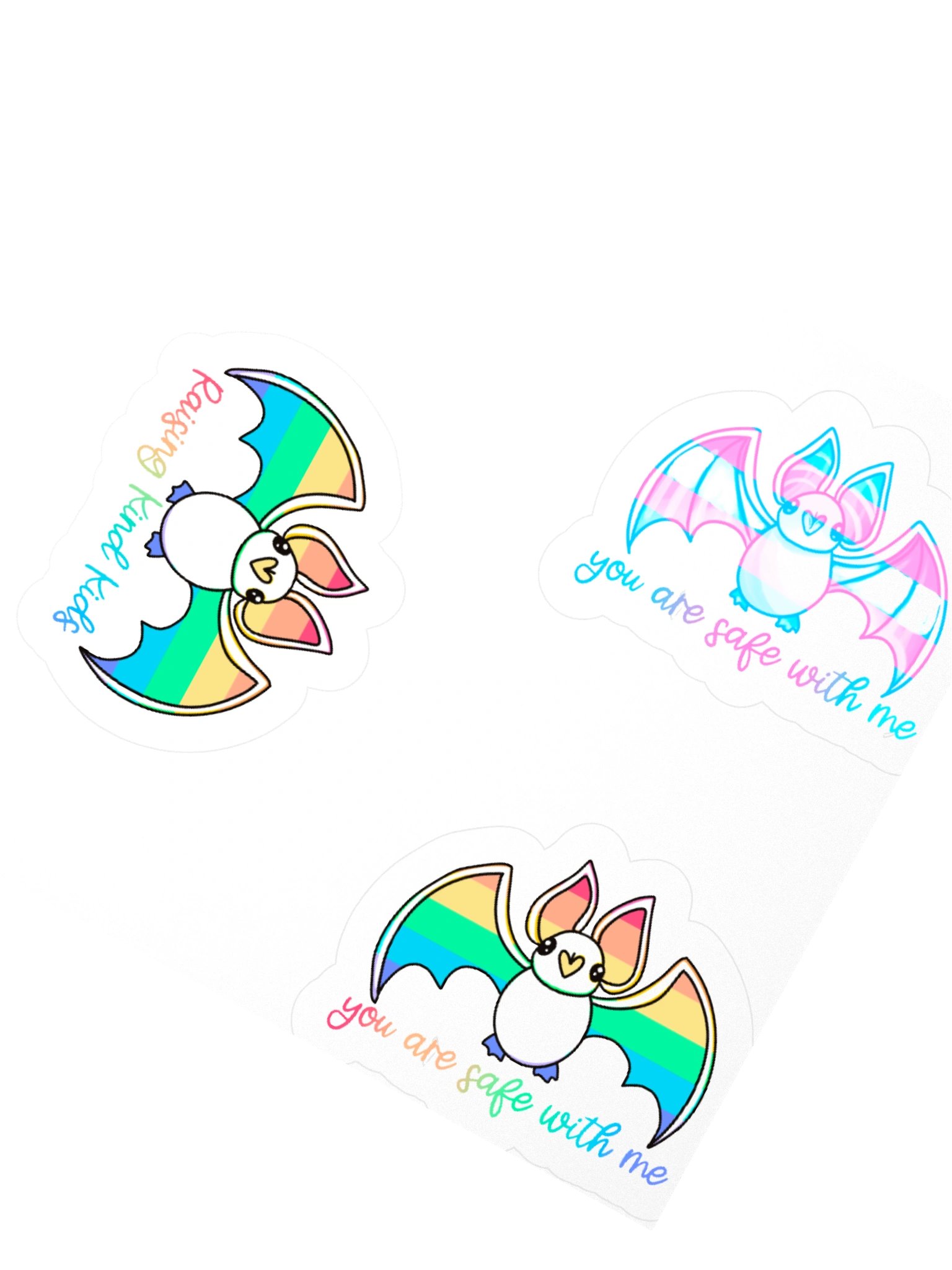 Safety Bat - Sticker Trio product image (6)