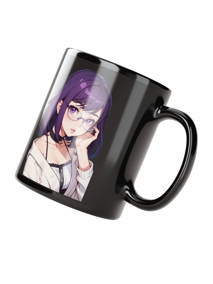 (Purple WAIFU) K Black Mug product image (2)