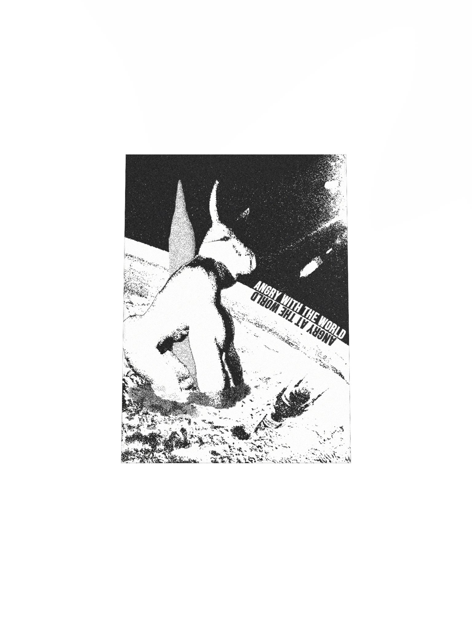 ANGER IS ALL - b&w poster product image (4)