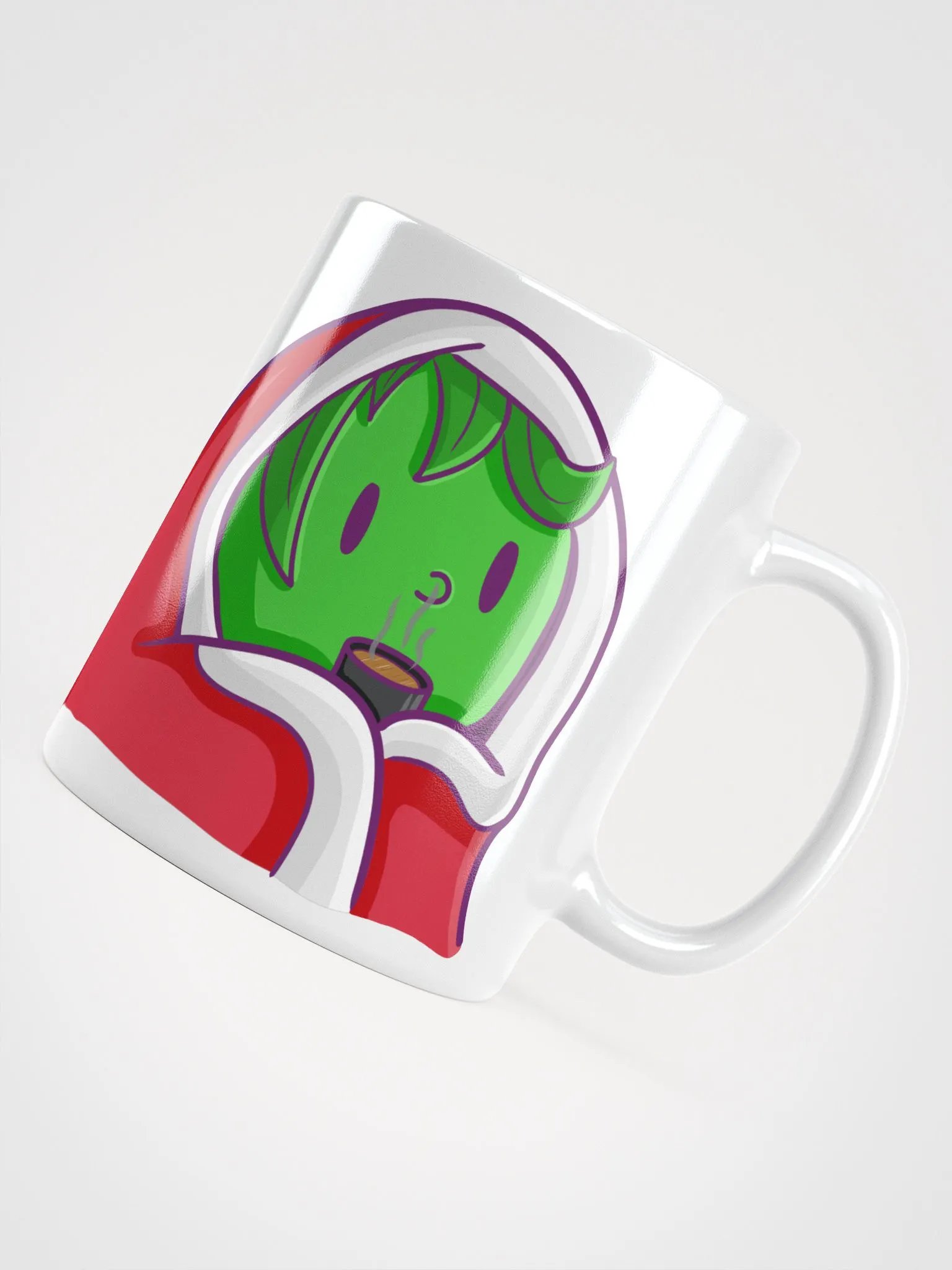 Red Rose Cuddler Mug | Art by Duck product image (4)