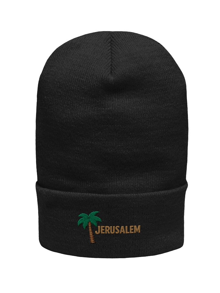 Jerusalem Palm Cuffed Beanie product image (1)