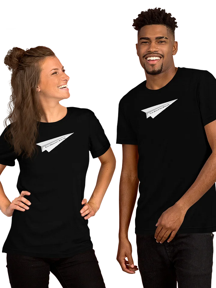 The Modern Airline Paper Plane Unisex T-Shirt product image (2)