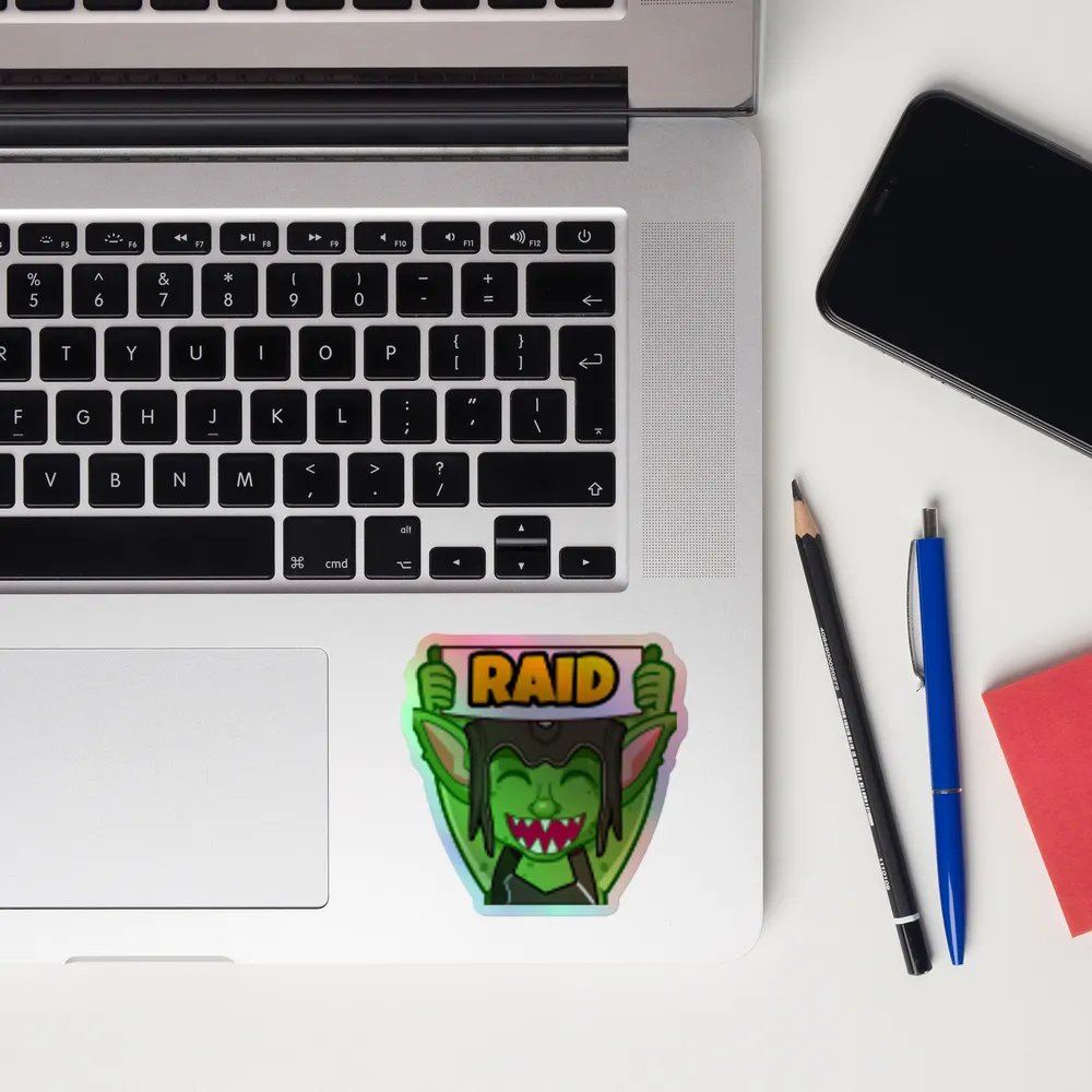 Raid Holographic Sticker product image (10)