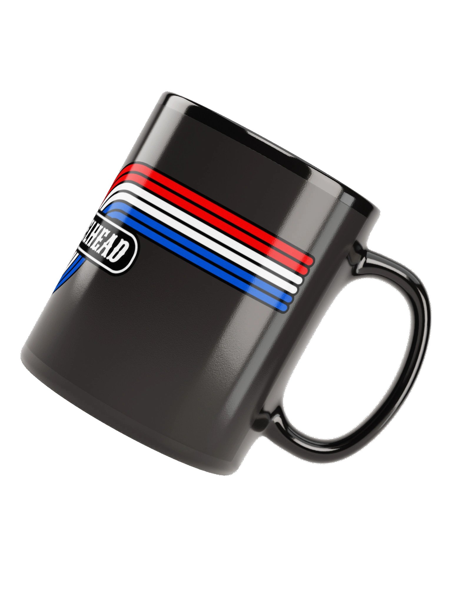 Lee’s Garage Throwback Shovelhead Black Mug product image (3)
