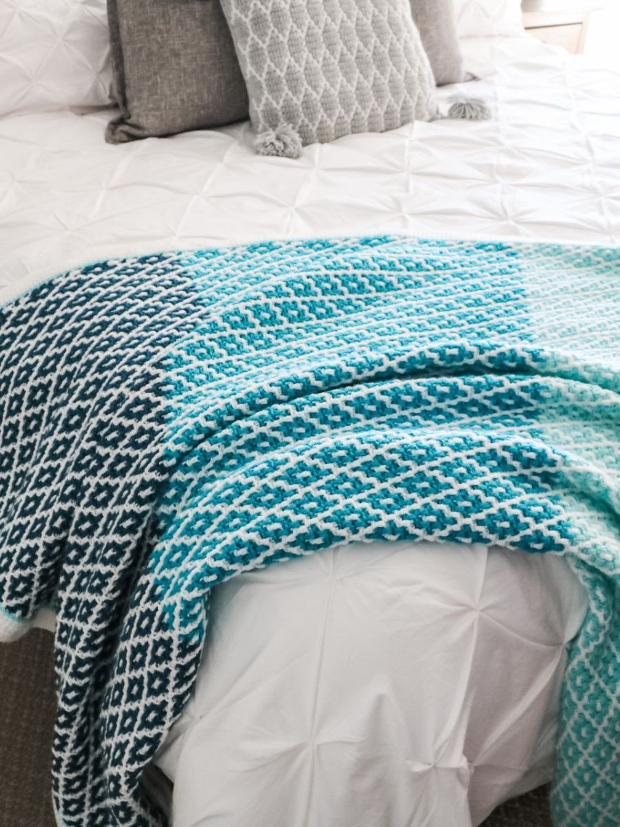 Caribbean Coast Afghan Crochet Pattern product image (6)