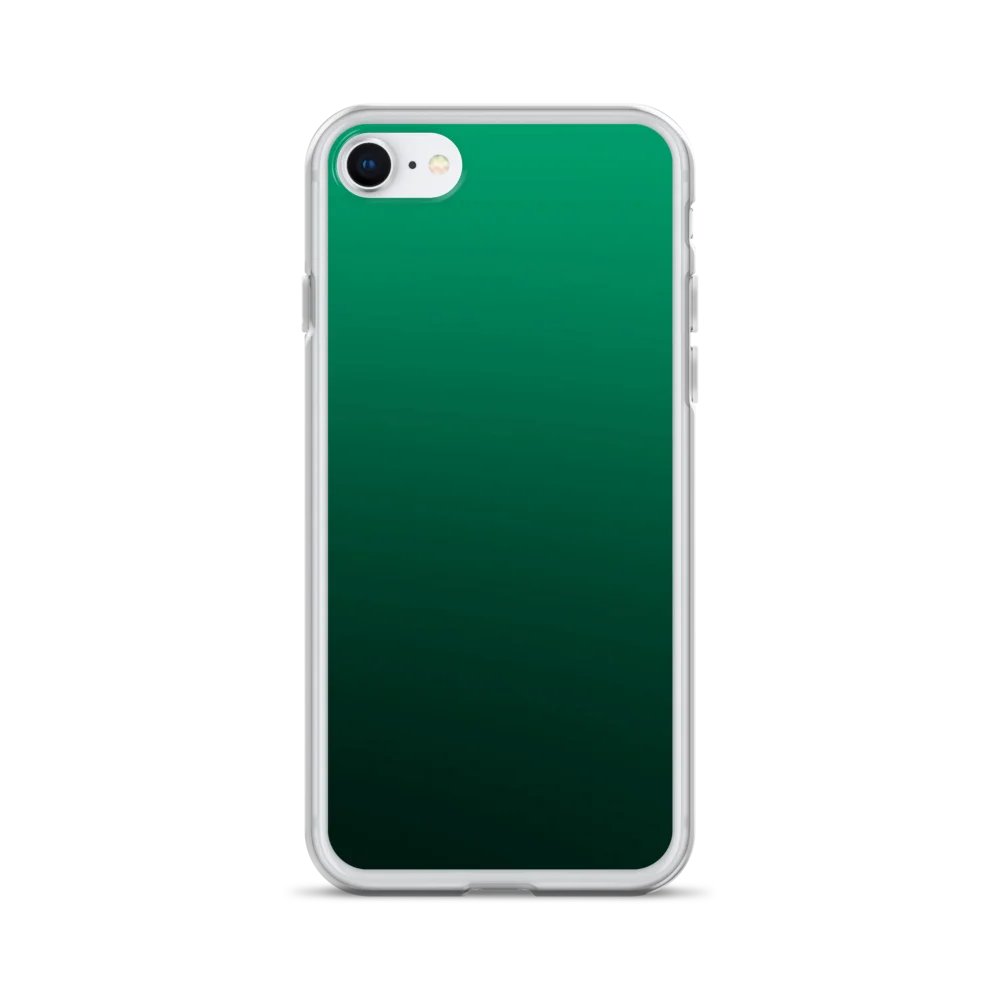 Green Gradient iPhone® Clear Case product image (28)