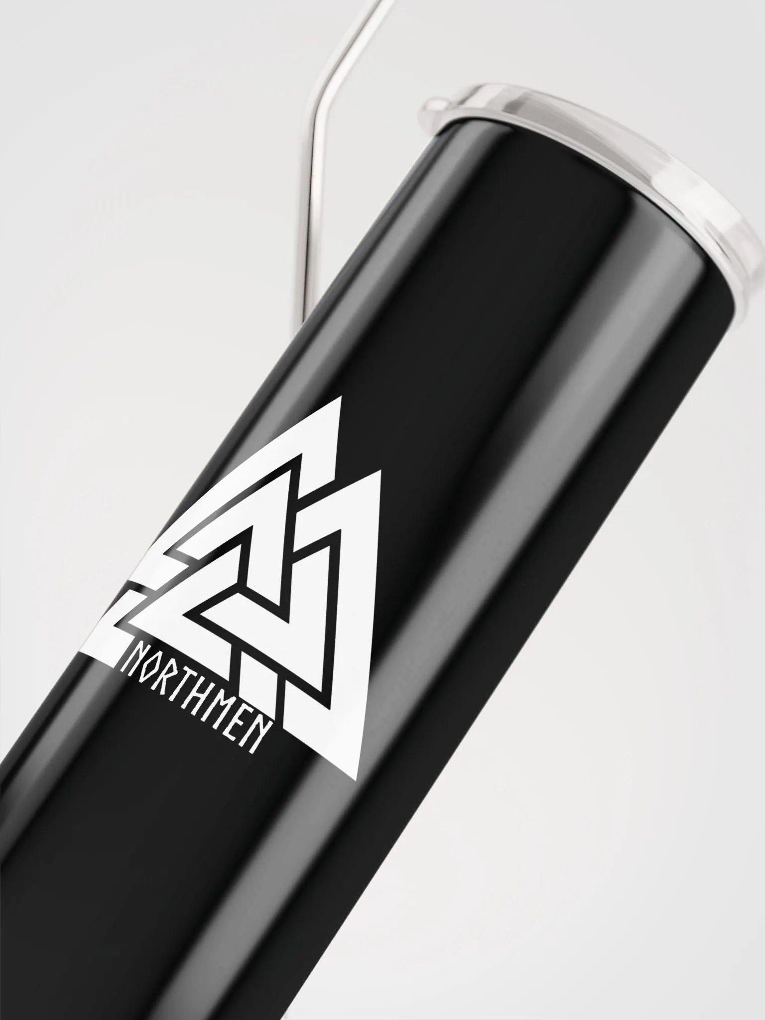 The Northmen - White Stylish - Steel Tumbler product image (4)