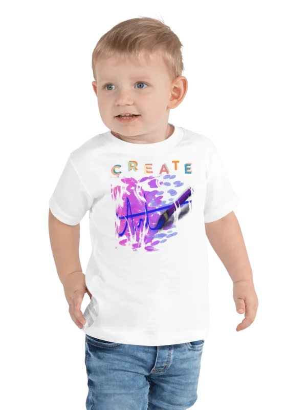 "Create Art", Toddler T-Shirt - Bella+Canvas product image (3)