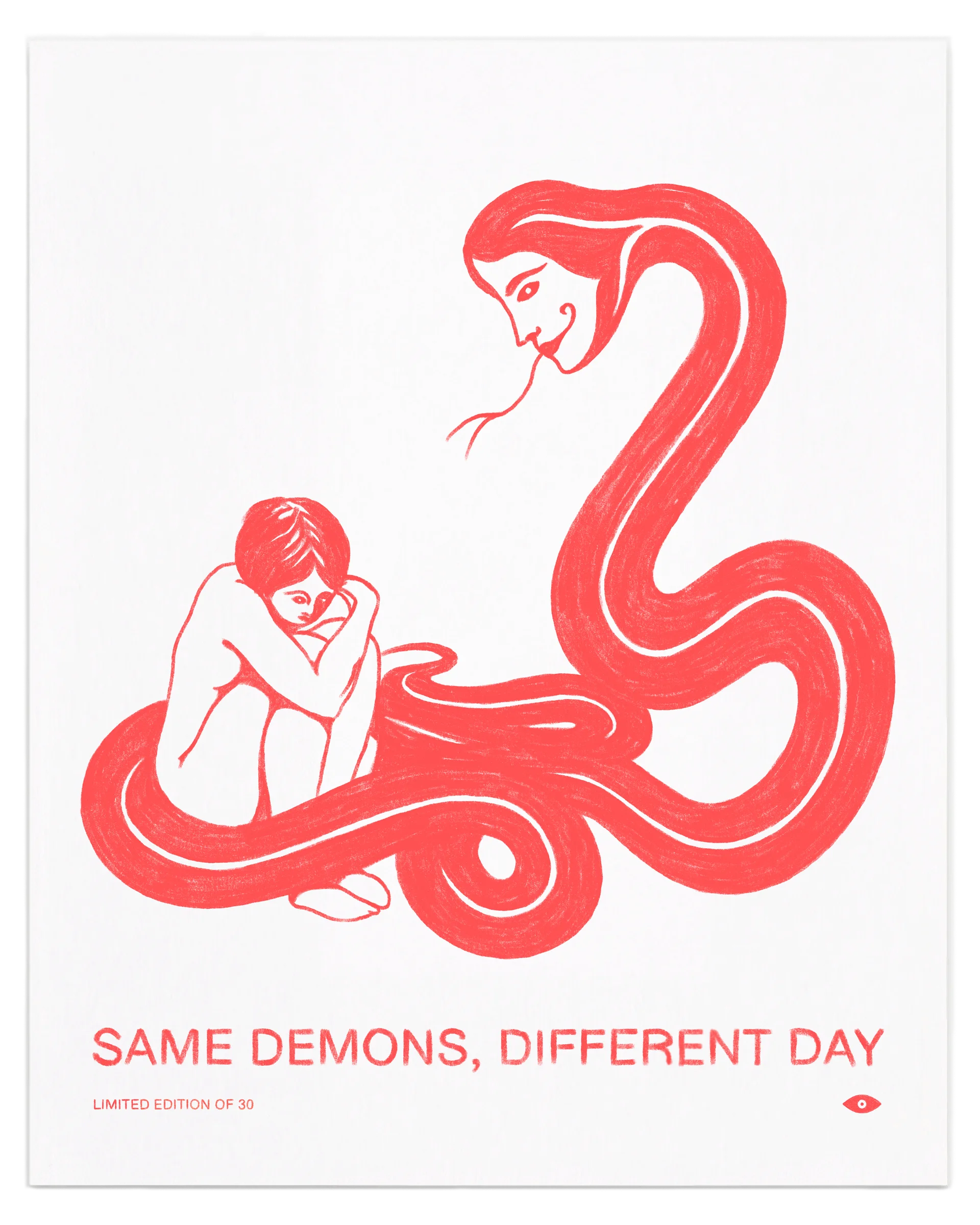 Same Demons Limited Edition Art Print product image (1)