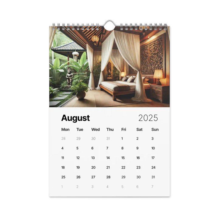 Balinese Elegance Calendar 2025 product image (2)