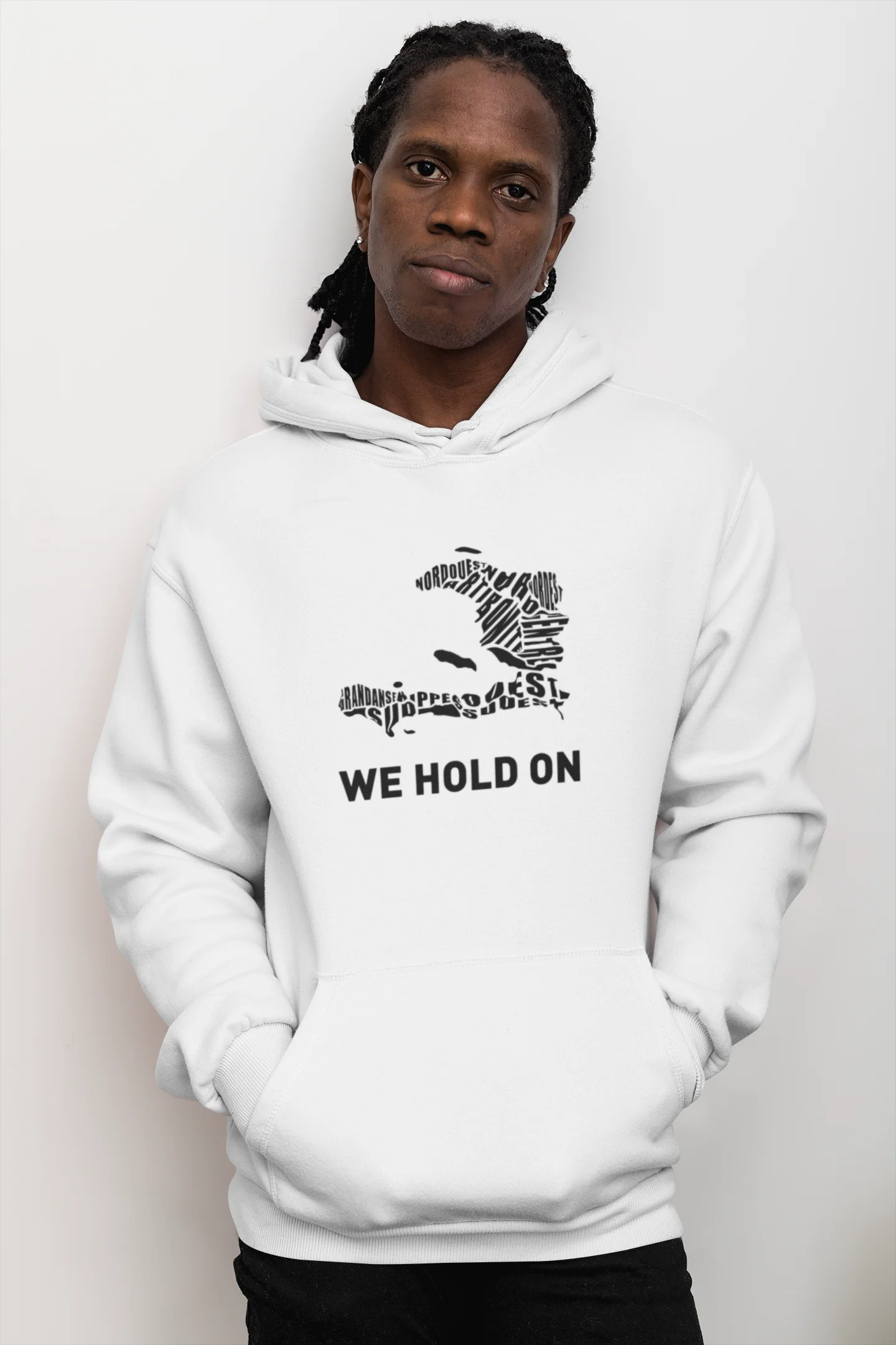 HAITI Map Hoodie product image (2)