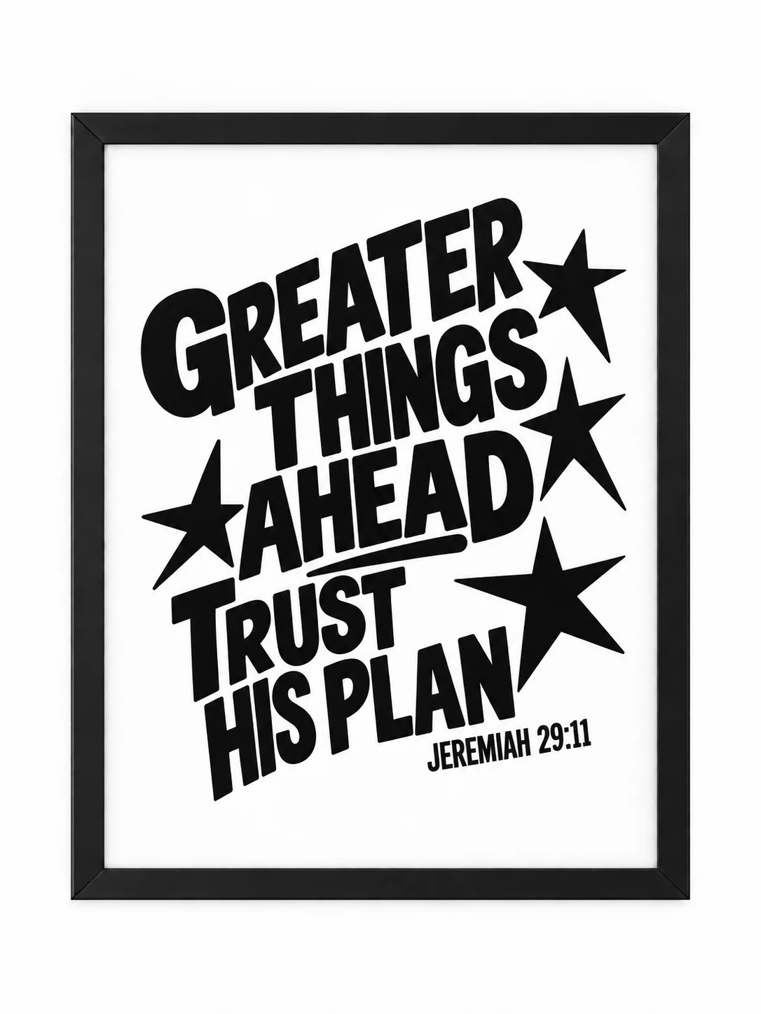 Greater Things Ahead PNG | Jeremiah 29:11 Christian Shirt Design product image (5)