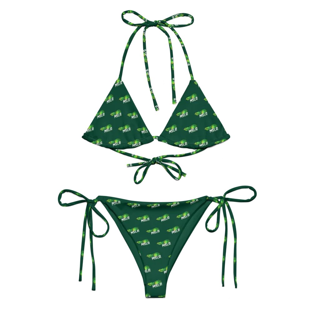 MSLA Green String Bikini product image (10)