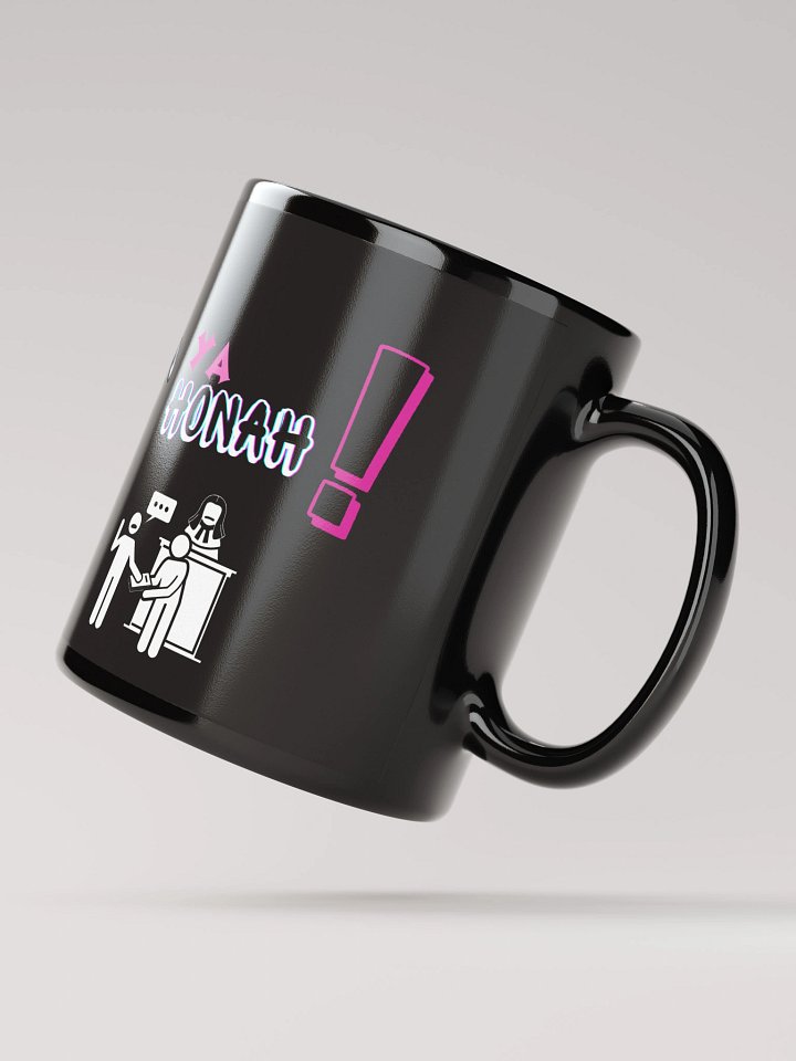 YA HONAH! (YOUR HONOR) BLACK COFFEE MUG product image (4)