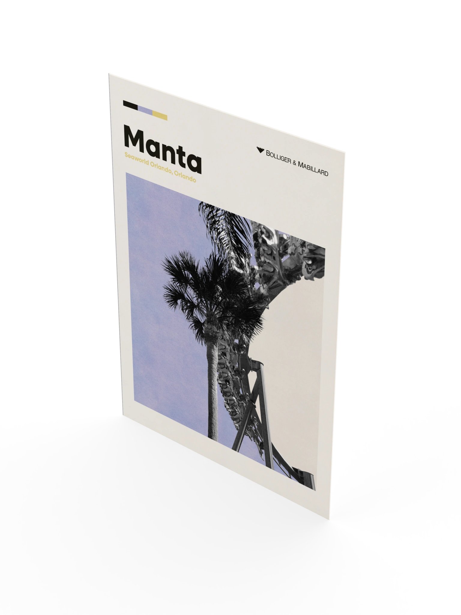Manta Mid-Century Modern Poster product image (4)
