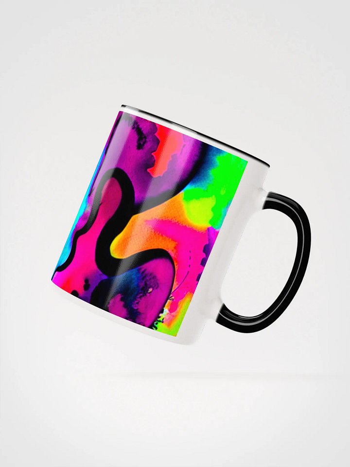 Coffee Mug WILD BLACK SQUIGGLY product image (2)