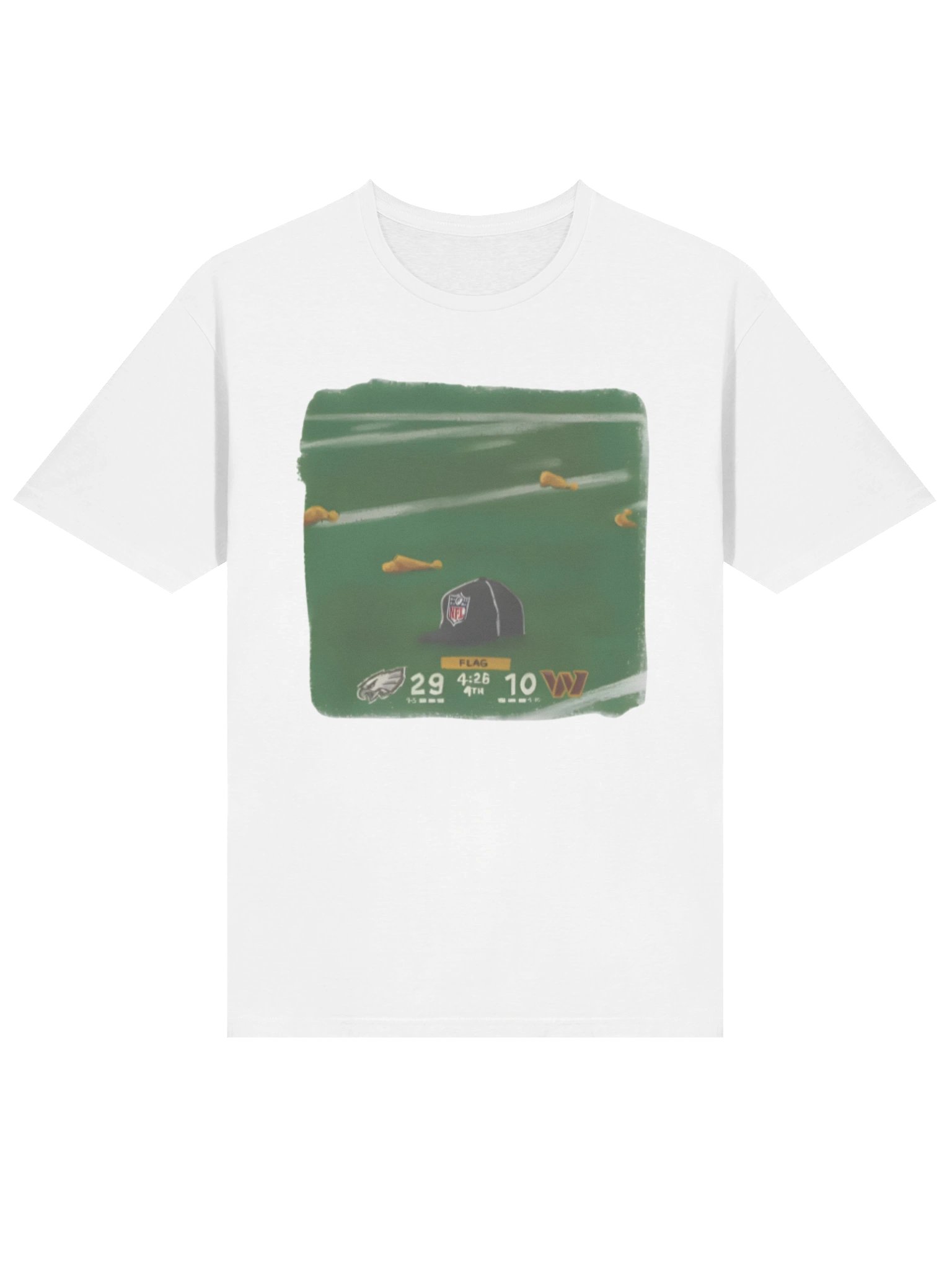 Eagles vs Commanders Hat On The Field Shirt product image (2)