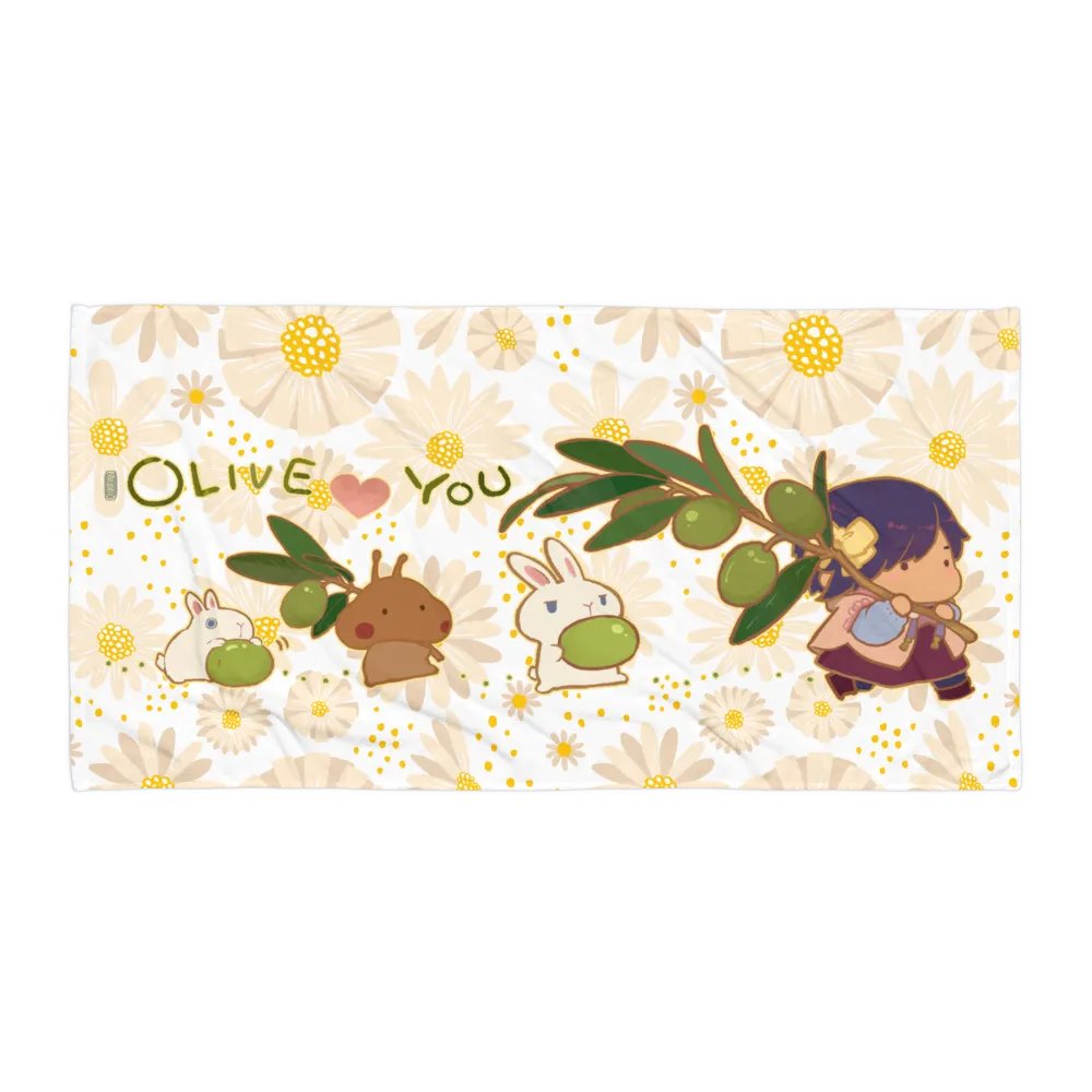 Olive Olive You❤ Towel product image (1)