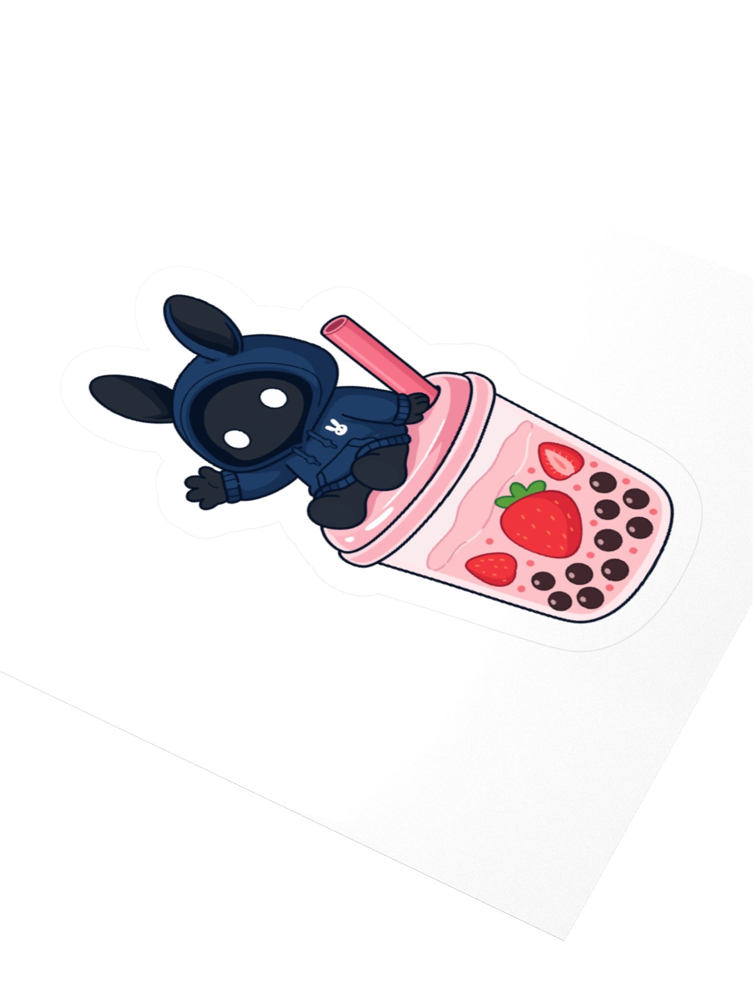 Poochoki Strawberry Boba Sticker product image (3)