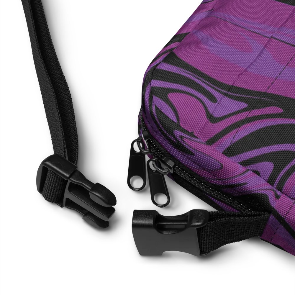 Purple Swirl Utility Crossbody Bag product image (5)