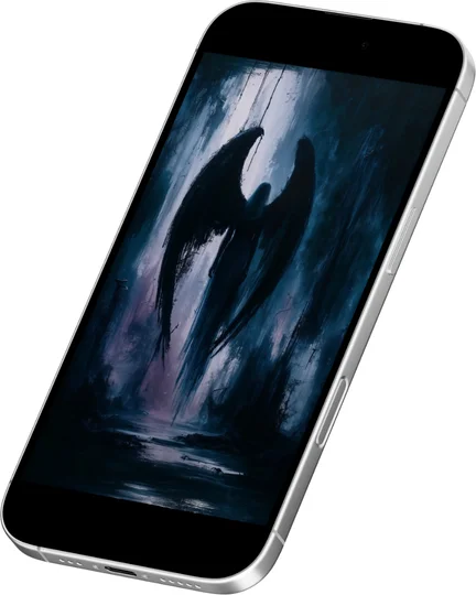 Lost Angel Phone Wallpaper product image (1)
