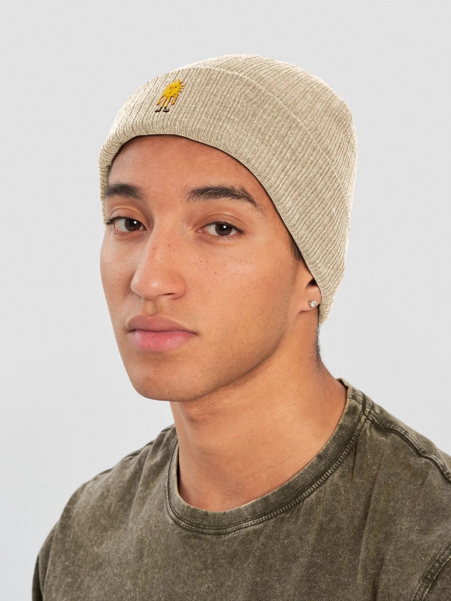 Stevie Sun Ribbed Beanie product image (4)